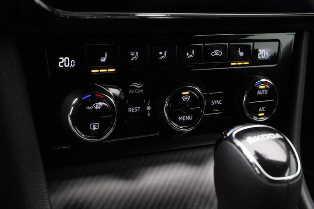 Skoda SUPERB Combi 1.5 TSI 150PK DSG ACT Sportline Business | Pano | Matrix LED | Navi Columbus | Leder/alcantara | Geheugenstoel | Camera | Stuur-/stoelverwarming