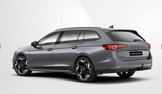 Skoda SUPERB Combi 1.5 TSI PHEV Sportline Business | VOORRAAD | 19"LM | Lederen Sportstoelen | HUD | Trekhaak | Matrix Verl. | Adapt. Cruise | Private Lease ¤954,- pm