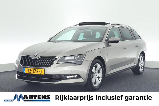 Skoda SUPERB Combi 1.5 TSI 150pk H6 ACT Ambition Business Trekhaak Panoramadak Stoelverwarming Memory Navigatie