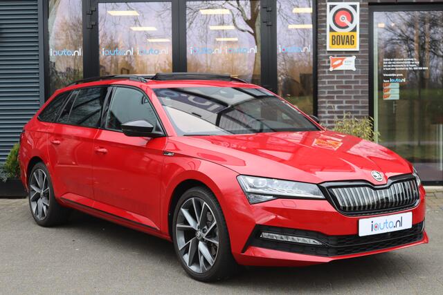 Skoda SUPERB Combi 1.4 TSI iV Sportline Business Pano/LED/DCC/ACC/Columbus Navi/Camera/Elek. stoelen/Keyless/19"