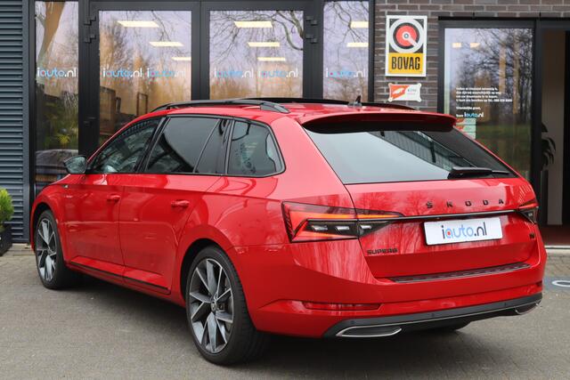 Skoda SUPERB Combi 1.4 TSI iV Sportline Business Pano/LED/DCC/ACC/Columbus Navi/Camera/Elek. stoelen/Keyless/19"