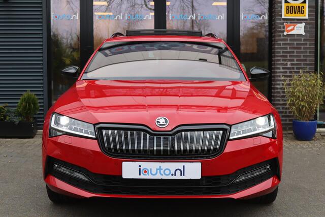 Skoda SUPERB Combi 1.4 TSI iV Sportline Business Pano/LED/DCC/ACC/Columbus Navi/Camera/Elek. stoelen/Keyless/19"