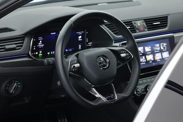 Skoda SUPERB Combi 1.4 TSI iV Sportline Business PHEV 218pk | Trekgewicht 1600 kg | Adapt. Cruise | Dodehoek det. | 19"