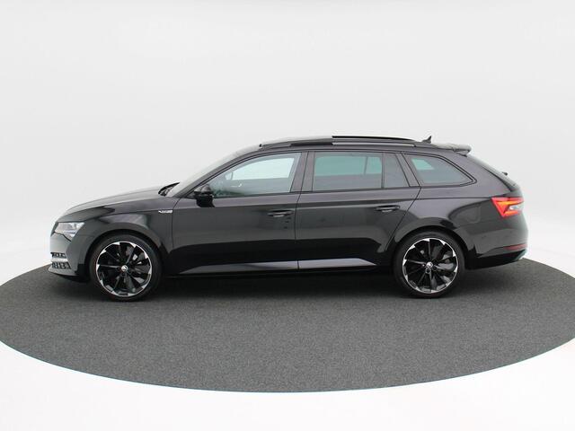 Skoda SUPERB Combi 1.4 TSI 218 Pk Automaat iV Sportline Business | Full LED | Panoramadak | Trekhaak | 19 Inch | Camera | Canton Audio | Winterpakket