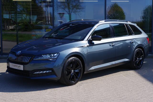 Skoda SUPERB Combi 1.4 TSI iV 218 PK Sportline BNS PHEV, Trekhaak, Camera, 4 x Stoelverwarming, Adap. Cruise Control, Memory