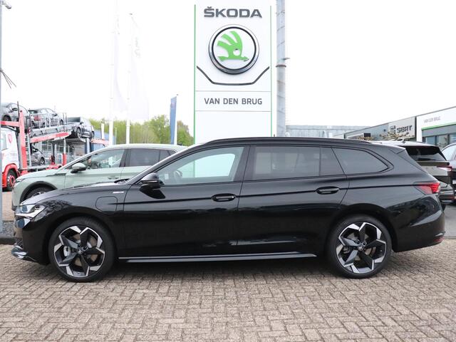 Skoda SUPERB Combi 1.5 TSI PHEV 204pk Sportline Business | Panoramadak | Canton audio | Rondomzichtcamera | Stoelverwarming voor & achter | Verwarmbaar voorruit |