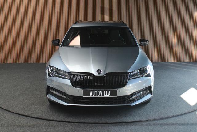 Skoda SUPERB Combi 2.0 TSI 4x4 Aut ACC Navi Camera Leder PDC Elektr. achterklep Climate 4-zone Memory Stuurverwarming Stoelverwarming LED PDC