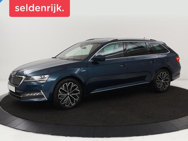 Skoda SUPERB 1.4 TSI iV Laurin & Klement | Stoelventilatie | Leder | Adaptive cruise | Virtual Cockpit | Massage | Canton Sound | Carplay | Achterbankverwarming | Navigatie