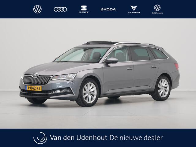 Skoda SUPERB Combi 1.4 TSI iV 218pk DSG Business Edition Plus Navigatie Wegkl. trekhaak Side assist Stoelverwarming v + a 221