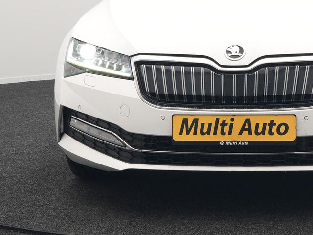Skoda SUPERB 1.4 TSI iV Business Edition Plus Plug In Hybrid 218pk PHEV | Trekhaak af Fabriek | Adaptive Cruise | Carplay | Electrische Sportstoelen met Memory | Keyless | Chrystal Led |