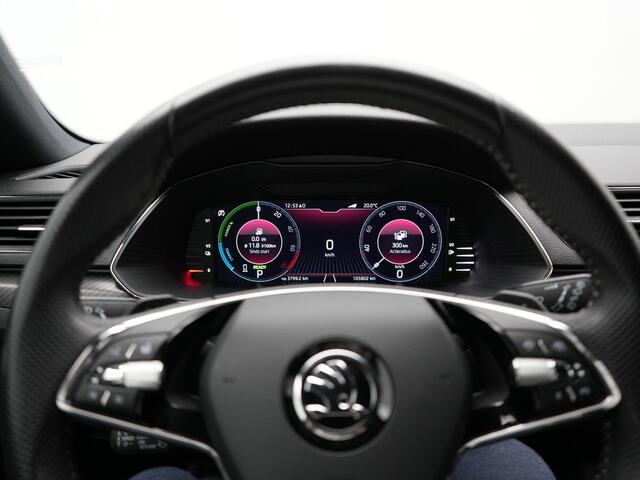 Skoda SUPERB Combi 1.4 TSI iV Sportline Plug In Hybrid 218pk Dealer O.H PHEV | Adaptive Cruise | 360 Camera | Alcantara Sportstoelen Memory | Canton Audio | 19"L.M | Virtual | Keyless |