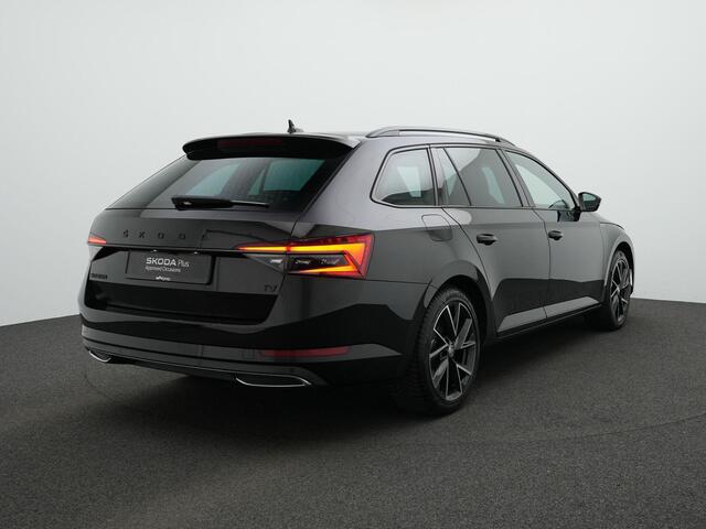 Skoda SUPERB Combi 1.4 TSI iV 218 pk DSG Sportline Business | Trekhaak | Adaptief onderstel (DCC) | Matrix LED | Geheugenstoel | Achteruitrijcamera