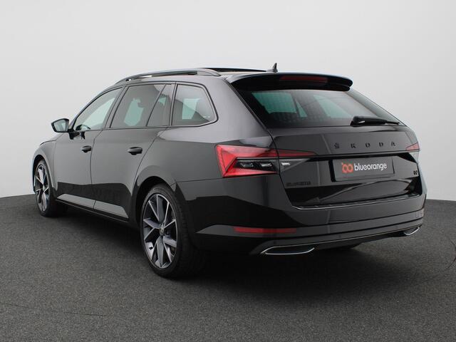Skoda SUPERB Combi 1.4 TSI iV Sportline Business 218PK DSG Pano-Schuifdak, Elektrische achterklep, Memorystoel, Stoel-Stuurverwarming, Keyless, Achteruitrijcamera, 19" LM Velgen