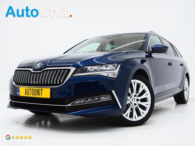 Skoda SUPERB Combi 1.4 TSI iV 218PK Style | Leder | Trekhaak | Adaptive Cruise | Virtual | Keyless | Memory | Carplay