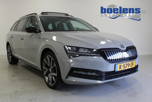 Skoda SUPERB Combi 1.4 TSI iV Sportline Business | PANO | WEGKL-TRHAAK | CARPLAY | E-KLEP | CAMERA | STOEL-VERW | CRUISE |