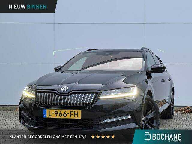 Skoda SUPERB Combi 1.4 TSI iV Sportline Business | Elektrisch glazen panorama-dak | Aanhangwagen geremd 1600kg |