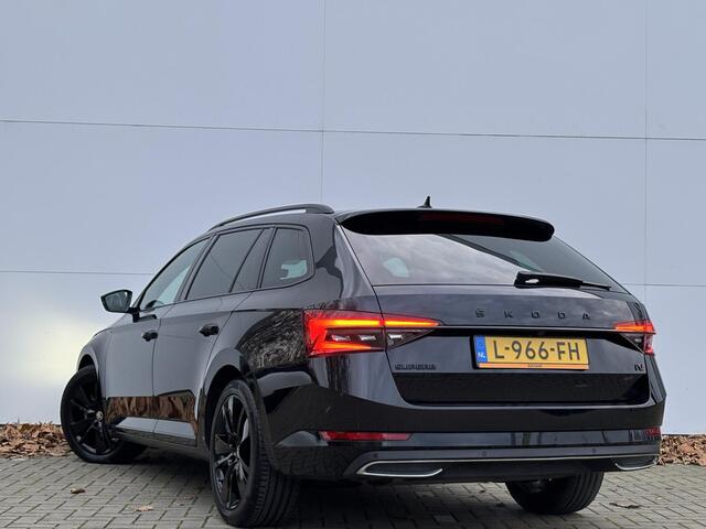 Skoda SUPERB Combi 1.4 TSI iV Sportline Business | Elektrisch glazen panorama-dak | Aanhangwagen geremd 1600kg |
