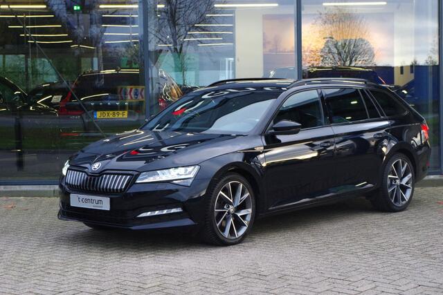 Skoda SUPERB Combi 1.4 TSI iV 218 PK Sportline BNS PHEV, 4 x Stoelverwarming, 360 Camera, DCC,