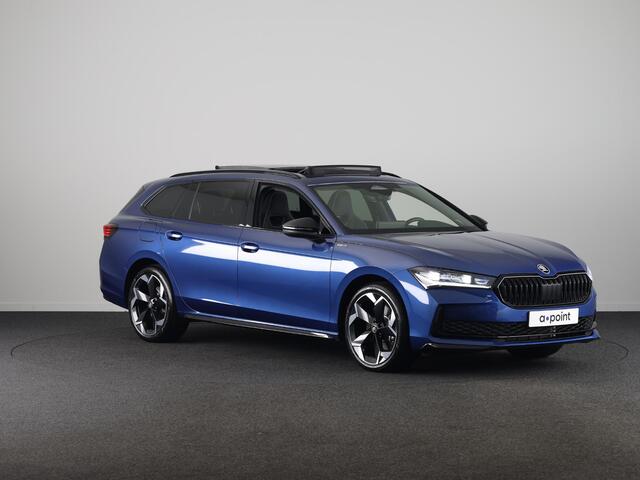 Skoda SUPERB Combi 1.5 TSI PHEV 204pk Sportline Business | 19 inch | Panoramadak | Canton | Trekhaak | Winterpakket | Adaptive Cruise | Blind Spot