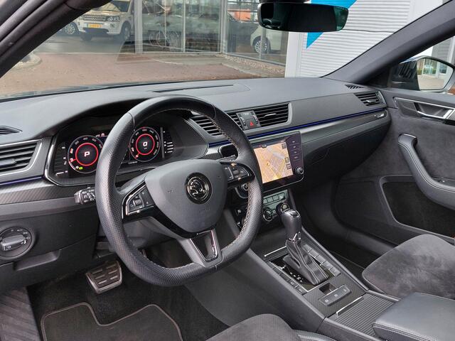 Skoda SUPERB 1.5 TSI ACT 150pk DSG Sportline Business | Navi + Apple Carplay+Android Auto | Clima | Cruise | Keyless Entry | Led Koplampen | Pdc V+A+Camera | Stoelverwarming | Privacy Glass | 18''lm