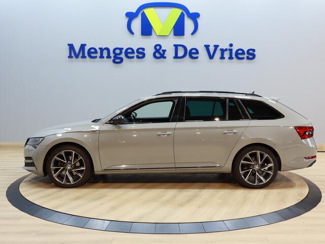 Skoda SUPERB Combi 1.4 TSI iV Sportline Business Airco ECC | Virtual | Sfeer | Memory | Stoel\Stuur Verwarming | Cruise Control | Isofix | NAP