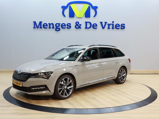 Skoda SUPERB Combi 1.4 TSI iV Sportline Business Airco ECC | Virtual | Sfeer | Memory | Stoel\Stuur Verwarming | Cruise Control | Isofix | NAP