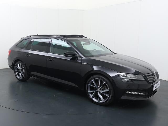Skoda SUPERB Combi 1.4 TSI iV Sportline Business | 218 PK | SoH 97% | Panoramadak | 360 Graden camera | Adaptive cruise control | 19" LM velgen |