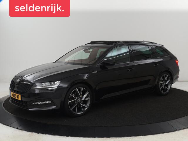 Skoda SUPERB 1.5 TSI Sportline | Panoramadak | Trekhaak | Stoelverwarming | Alcantara | Adaptive cruise | Camera | Carplay | Matrix LED | Climate control | Parkeerhulp | Sportstoelen