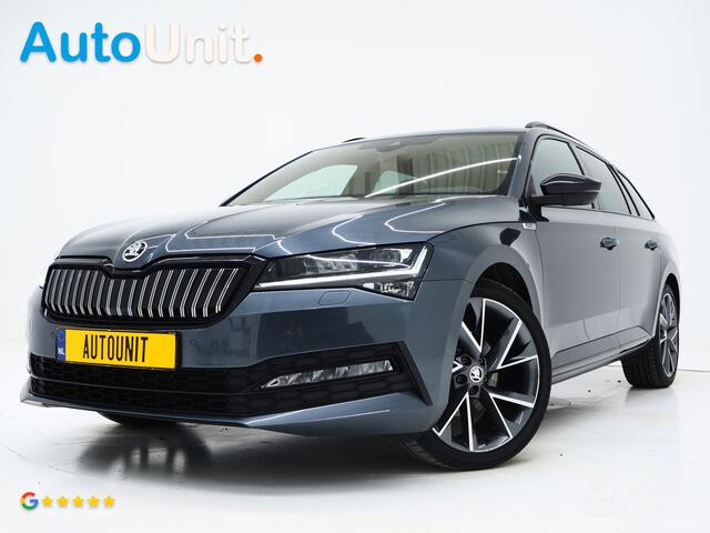 Skoda SUPERB Combi 1.4 TSI iV Sportline | Panoramadak | Canton | Trekhaak | 360 | Keyless | Adaptive Cruise | Carplay