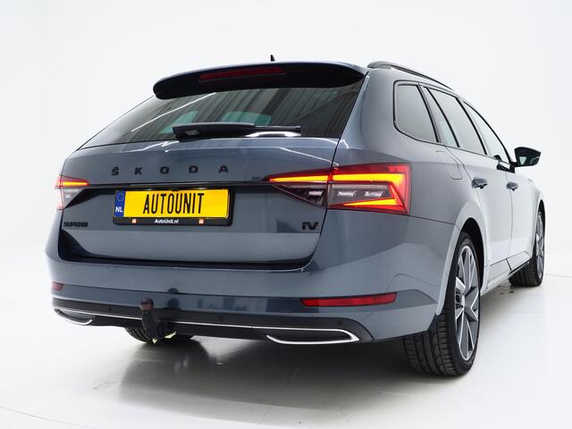 Skoda SUPERB Combi 1.4 TSI iV Sportline | Panoramadak | Canton | Trekhaak | 360 | Keyless | Adaptive Cruise | Carplay