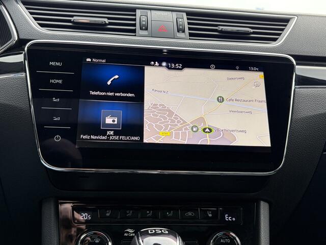 Skoda SUPERB Combi 1.4 TSI iV Laurin & Klement Panoramadak ACC Lederen bekleding Stoelverwarming + koeling AppleCarplay