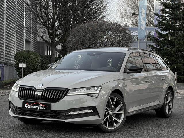 Skoda SUPERB Combi 1.5 TSI 150PK ACT Sportline Business Pano Matrix ACC BSM DCC Elektr. Zetels Stuur/Stoel/Achterbank verw. Tr.haak VOL!!