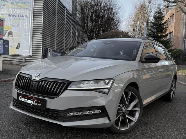 Skoda SUPERB Combi 1.5 TSI 150PK ACT Sportline Business Pano Matrix ACC BSM DCC Elektr. Zetels Stuur/Stoel/Achterbank verw. Tr.haak VOL!!