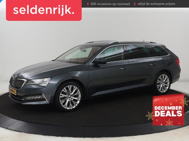 Skoda SUPERB 1.4 TSI iV Business Edition | Leder/Alcantara | Stoelverwarming | Canton Sound | Memory | Virtual Cockpit | Carplay | Camera | Navigatie | Cruise control | PHEV | Plug In