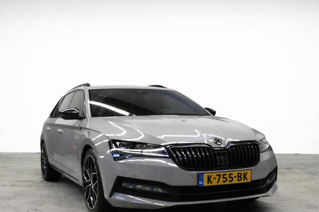 Skoda SUPERB Combi 1.5 TSI ACT Sportline Business TOPSTAAT! 1e EIGENAAR! CARPLAY/ANDROID! LEER! STUURVERWARMING!