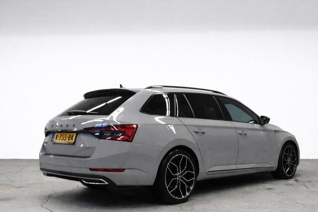 Skoda SUPERB Combi 1.5 TSI ACT Sportline Business TOPSTAAT! 1e EIGENAAR! CARPLAY/ANDROID! LEER! STUURVERWARMING!