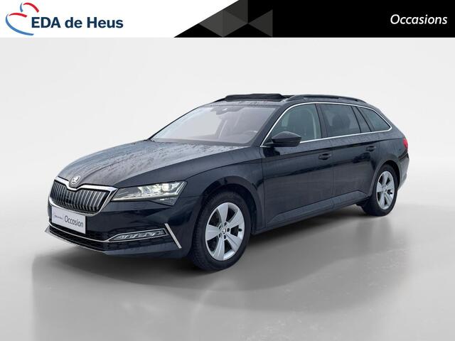 Skoda SUPERB Combi 1.4 TSI iV Business Edition Plus | Schuif-Kantel Dak | Stoel/Stuur Verwarming | Navigatie | Parkeersensoren | Apple Carplay/Android Auto | Stand Kachel