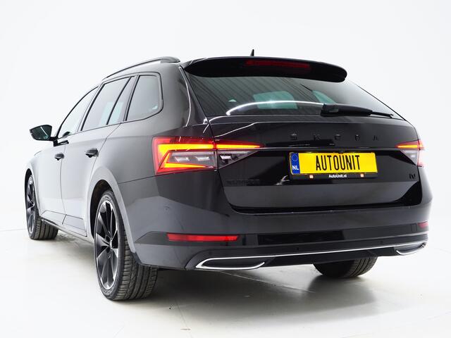 Skoda SUPERB Combi 1.4 TSI iV Sportline | Sportstoelen | Adaptive Cruise | Trekhaak | Keyless | Camera | Memory | Sfeerlicht