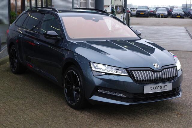Skoda SUPERB Combi 1.4 TSI 218 PK iV Sportline Business PHEV, Adap. Cruise Control, 360 Camera, Matrix-LED