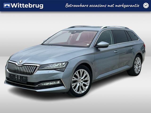 Skoda SUPERB Combi 1.4 TSI iV 218PK Style / Panoramadak / Zwenkbare Trekhaak / Memory Seat / Digitale Cockpit / Stuur + Stoelverwarming V+A / Elektrische Achterklep