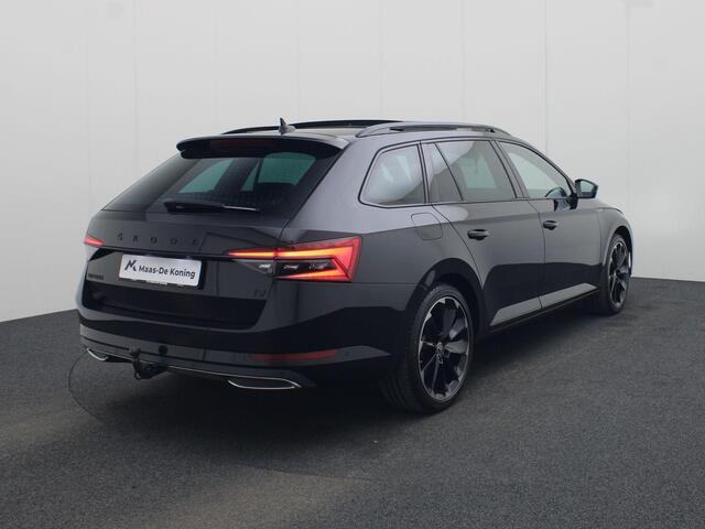 Skoda SUPERB 1.4TSI iV 160kW/218PK Sportline DSG · Panoramadak · Trekhaak · 360°Camera + Parkeersensoren