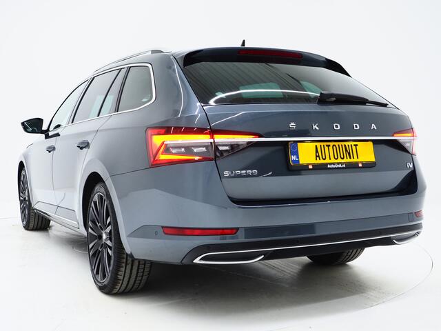 Skoda SUPERB Combi 1.4 TSI iV Laurin & Klement | Panoramadak | Massage | Canton | Leder | Trekhaak | Keyless | Adaptive | Carplay