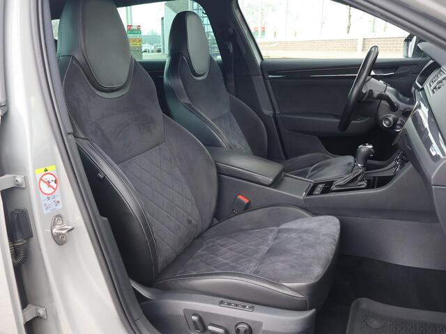 Skoda SUPERB Combi 1.4 TSI ACT 150 PK SPORTLINE DSG AUT. *STEEL GREY* + WEGKL. TREKHAAK | PANORAMA | 19 INCH | CANTON | ADAPTIVE CRUISE | ALCANTARA