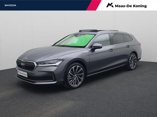 Skoda SUPERB 1.5TSI 150kW/204PK PHEV L&K · Panoramadak · Leder · Trekhaak · Garantie t/m 30-06-2029 of 100000km