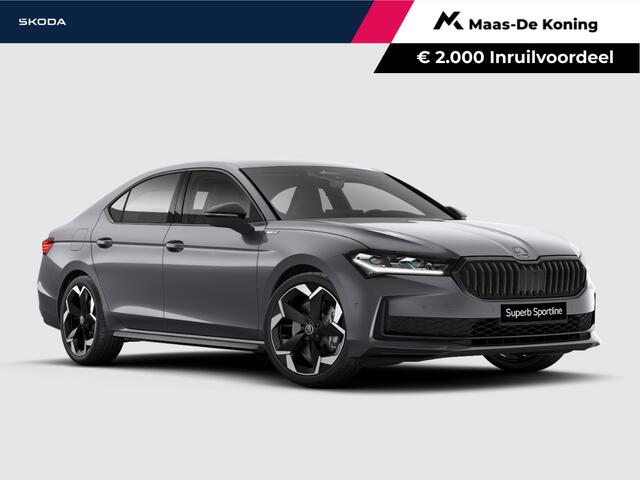 Skoda SUPERB Sportline Business 1.5 TSI PHEV 200 kW / 272 PK | Trekhaak wegklapbaar | Winter pakket | 2.000,- inruilbonus!!!