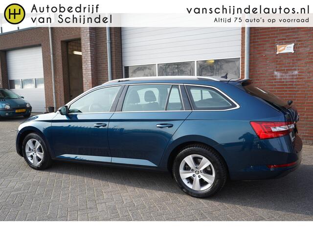 Skoda SUPERB Combi 1.5 TSI ACT 150PK BUSINESS EDITION ORIGINEEL NL DEALER ONDERHOUDEN NAVIGATIE ANDROID-APPLECARPLAY ECC AIRCO CRUISECONTROL BLUETOOTH PARKEERSENSOREN LMV KEYLESS 4X ELECTR.RAMEN-SPIEGELS