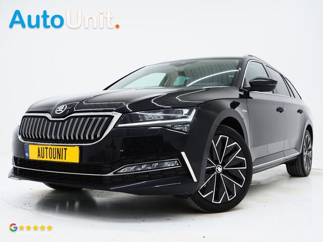 Skoda SUPERB Combi 1.4 TSI iV Laurin & Klement | Leder | Trekhaak | Canton | Adaptive Cruise | Keyless | Sfeerlicht | Memory | Carplay