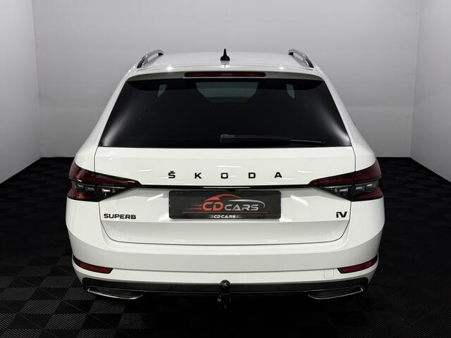 Skoda SUPERB Combi 1.4 TSI iV Sportline Business Half leder, Camera, Apple carplay, Memery stoelen, Stoelverwarming, Keyless start, Cruise control, Virtual desk