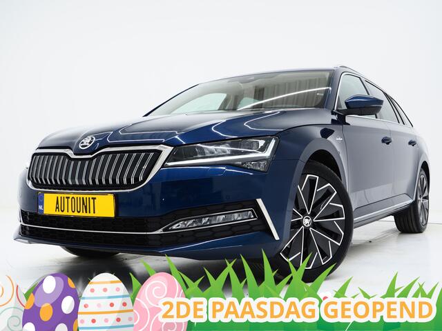Skoda SUPERB Combi 1.4 TSI iV Laurin & Klement | Leder | Canton | Trekhaak | Camera | Keyless | Adaptive Cruise | Memory | Carplay