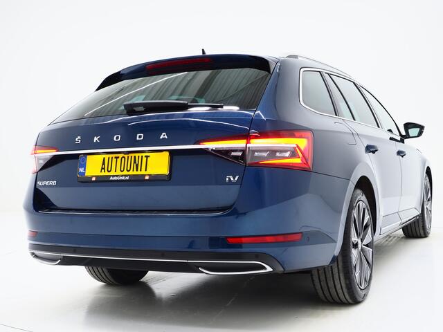 Skoda SUPERB Combi 1.4 TSI iV Laurin & Klement | Leder | Canton | Trekhaak | Camera | Keyless | Adaptive Cruise | Memory | Carplay